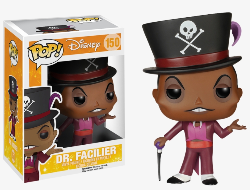 Princess And The Frog - Dr Facilier Funko Pop, transparent png download