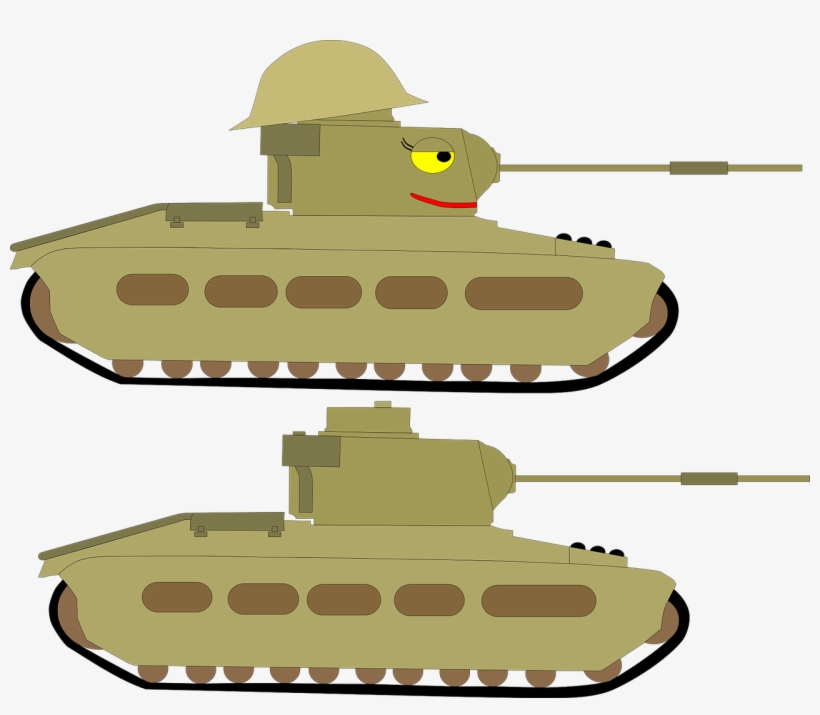 Army Tank Weapons Png Transparent Images Clipart Icons - Tanque De Guerra Animado, transparent png download