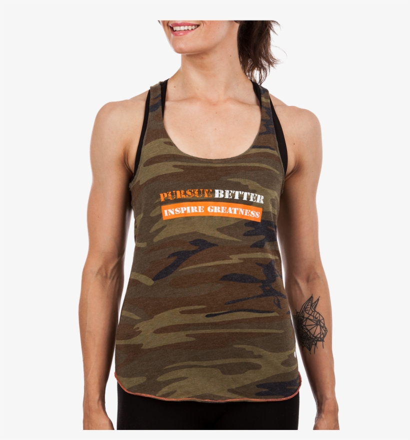 Ladies Keto Army Tank - Active Tank, transparent png download
