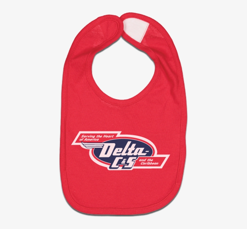Baby Bib Logo - Delta Air Lines, transparent png download