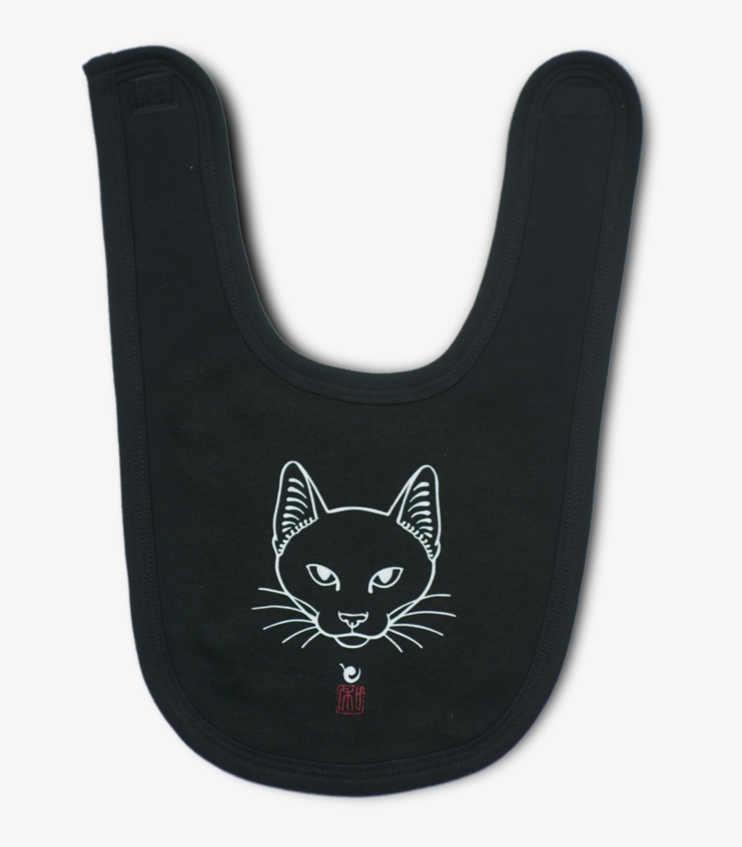 Siamese Cat Direct To Garment Baby Bib - Bib, transparent png download