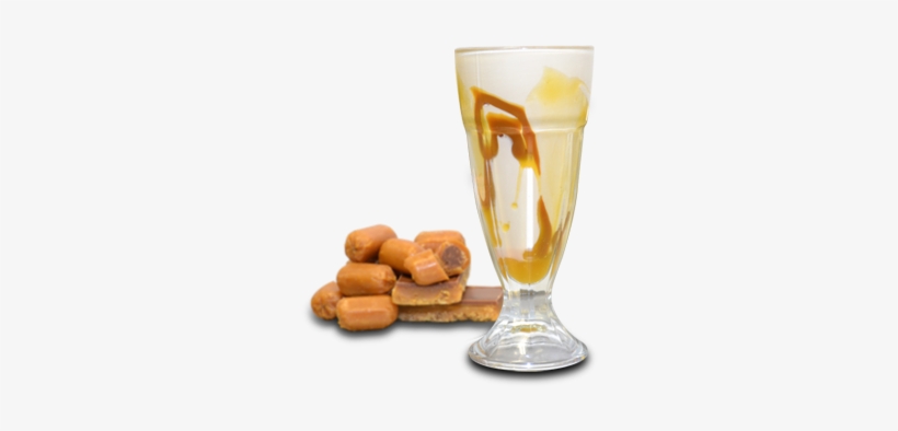 Caramel Milkshake - $4 - - Chicken Nuggets And A Milkshake, transparent png download