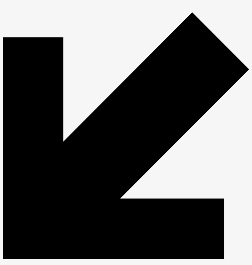White Arrow Pointing Down Png - Arrow Pointing Down Svg, transparent png download