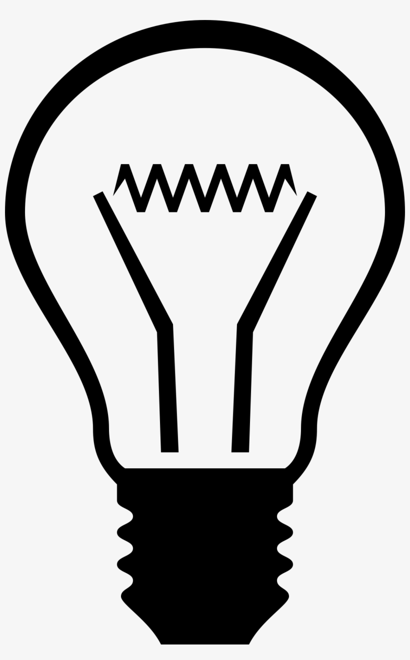 Bulb Clipart Light Bulb - Lightbulb Clip Art, transparent png download