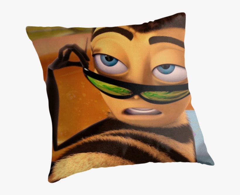 Barry Benson Is Hot Af - Cushion, transparent png download