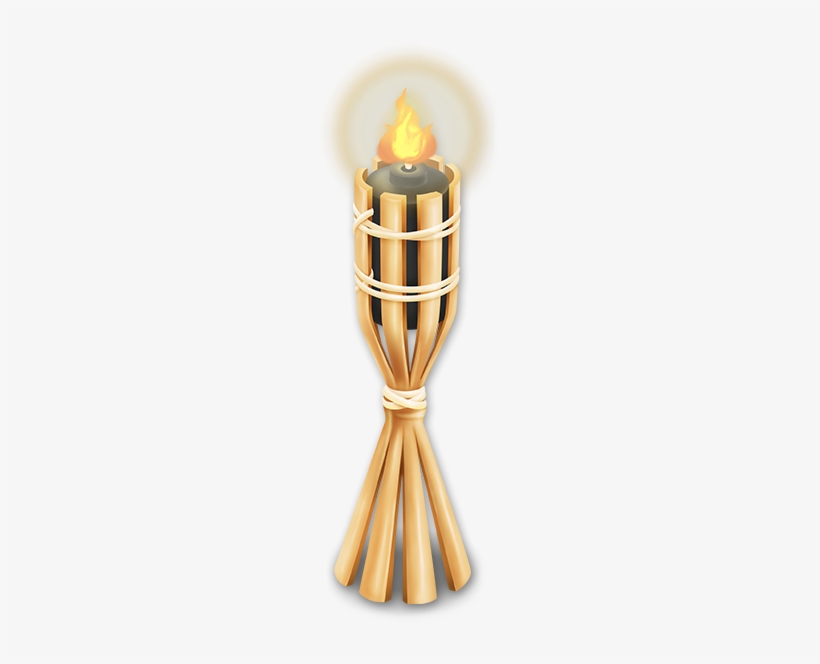 Garden Torch - Candle, transparent png download