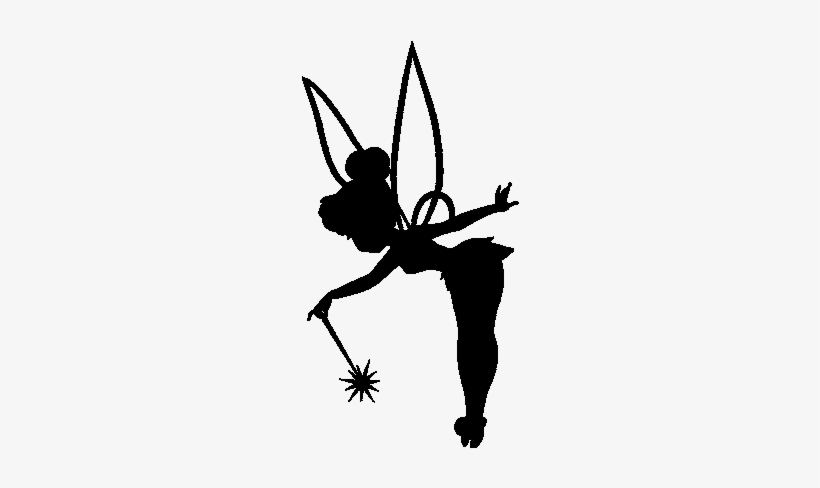 Download Tinkerbell Silhouette Png - Tinkerbell Silhouette ...