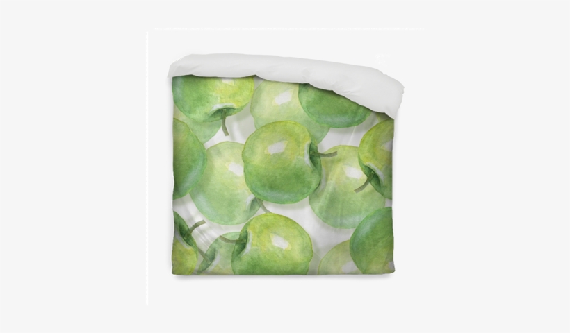 Watercolor Apples, Seamless Pattern - Watercolor Painting, transparent png download