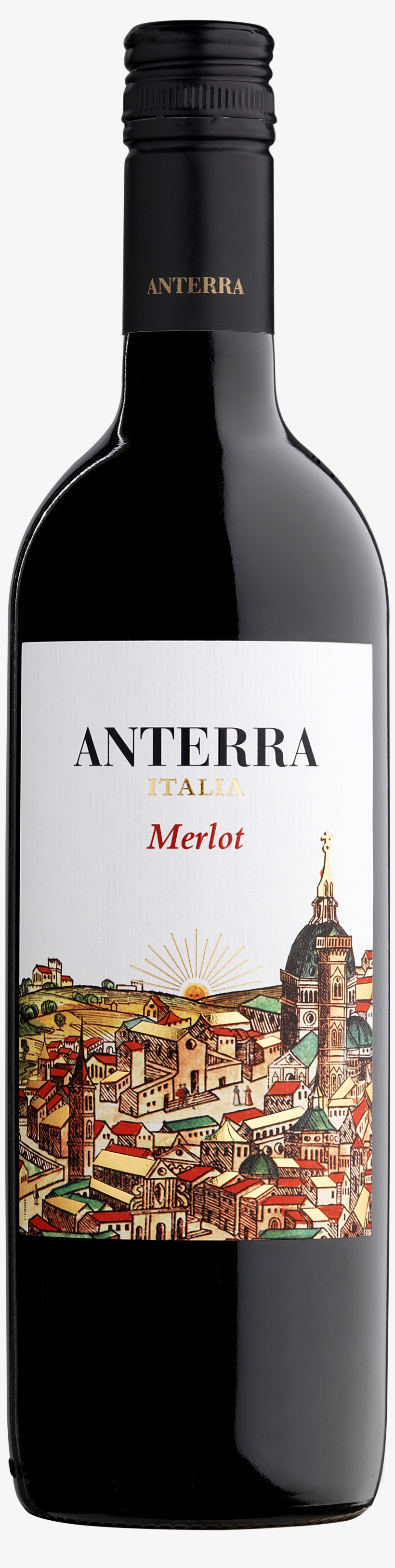 Bottle Shot - Cusumano Merlot Terre Siciliane, transparent png download