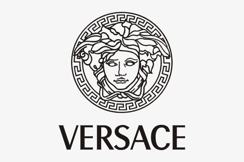 Clip Art Black And White Stock Only Have A Or Things - Versace Sembolü, transparent png download