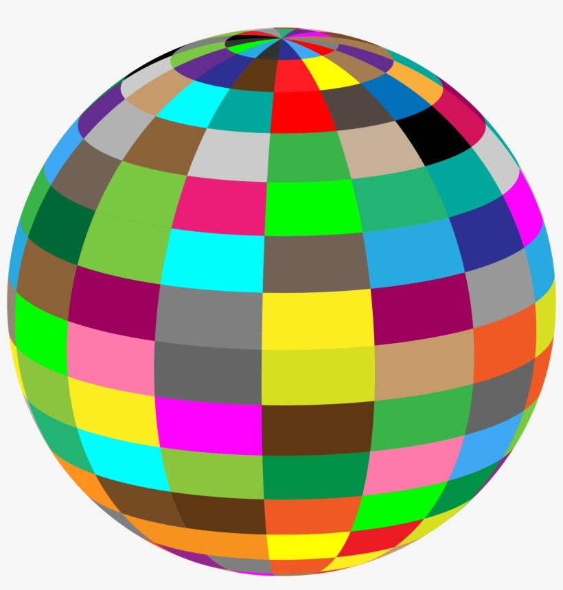 This Free Icons Png Design Of Geometric Beach Ball, transparent png download