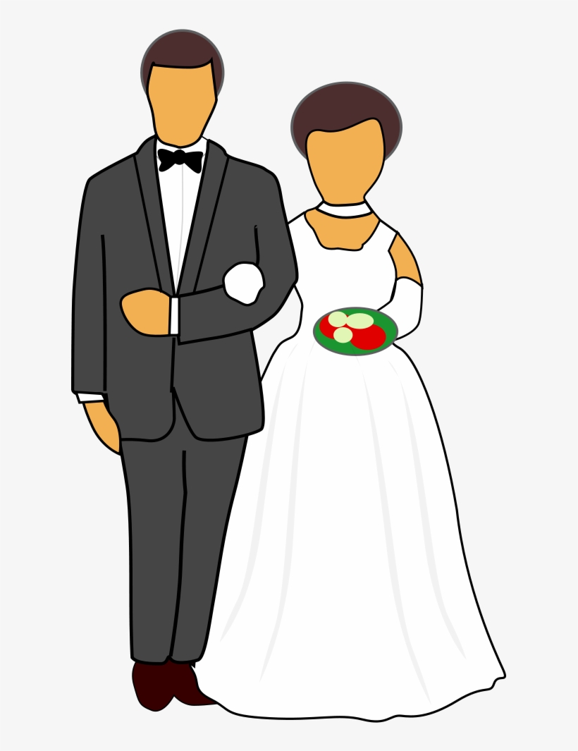 How To Set Use Wedding Couple Clipart, transparent png download