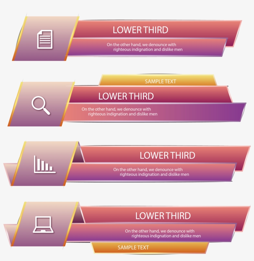 Web Banner Euclidean Vector Gradient - Gradient, transparent png download