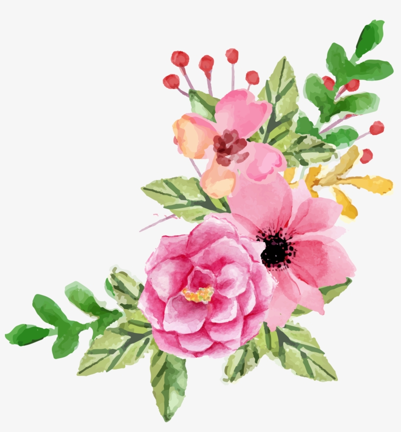 Graphic Royalty Free Stock Valentines Day Flower Elements - Gsl Gyuri, transparent png download