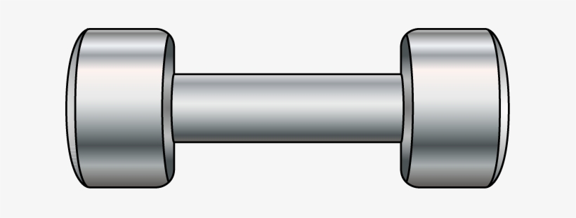 Dumbbell Cliparts - Dumbbell, transparent png download