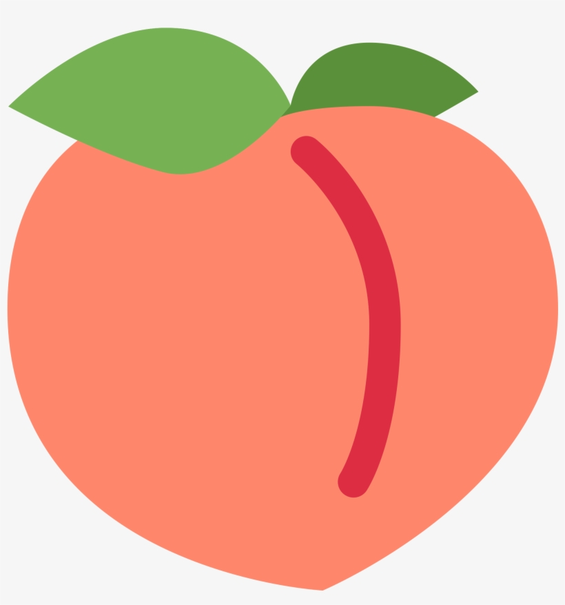 Download Peach Emoji Transparent PNG Download SeekPNG