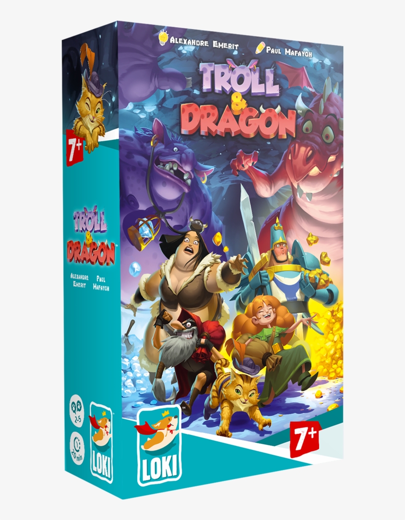 New Troll Dragon - Troll And Dragon Lokipng, transparent png download