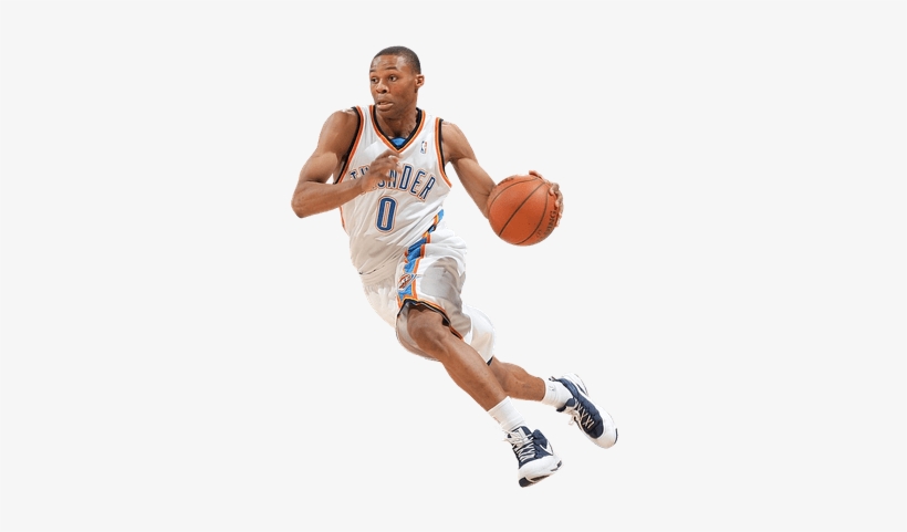 Amazing Player Background Russell Westbrook Dribble - Russell Westbrook Png, transparent png download