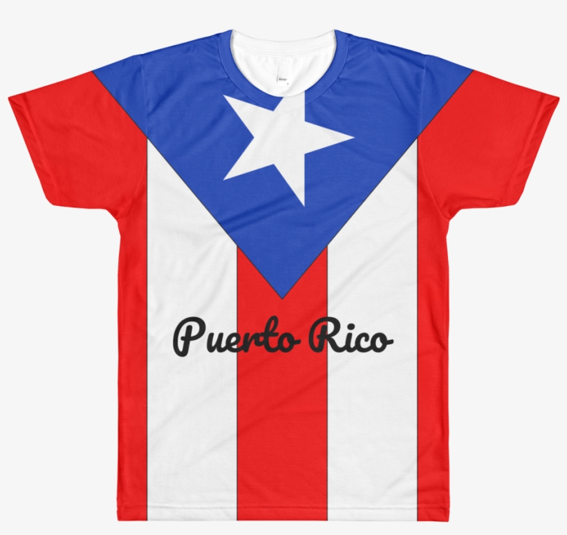 Pr Flag All Over Unisex T Shirt - Superhero, transparent png download