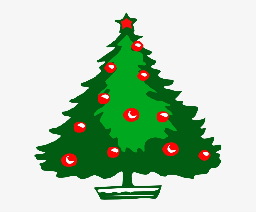 Christmas Tree Svg Clip Arts 600 X 600 Px, transparent png download