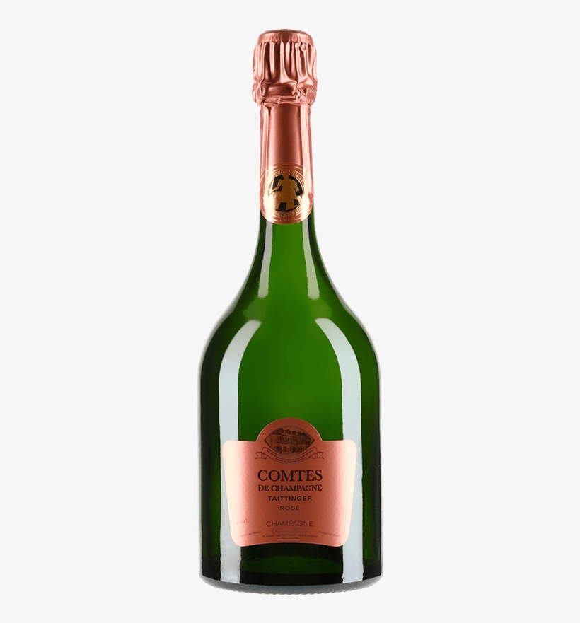 Taittinger Comtes De Champagne Rose, transparent png download