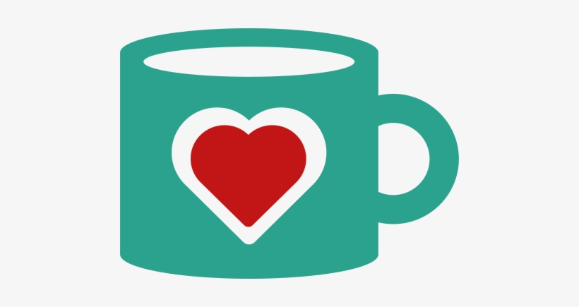 Taza-corazon - Heart, transparent png download