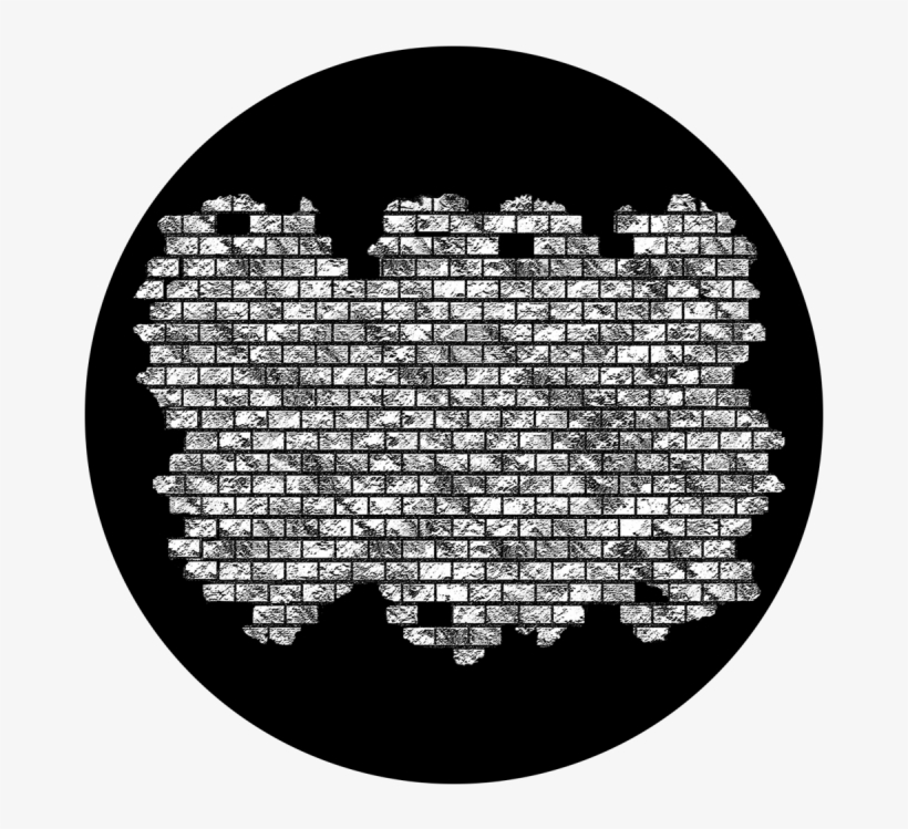 Aged Brick Wall - Apollo Aged Brick Wallglass Gobo, transparent png download