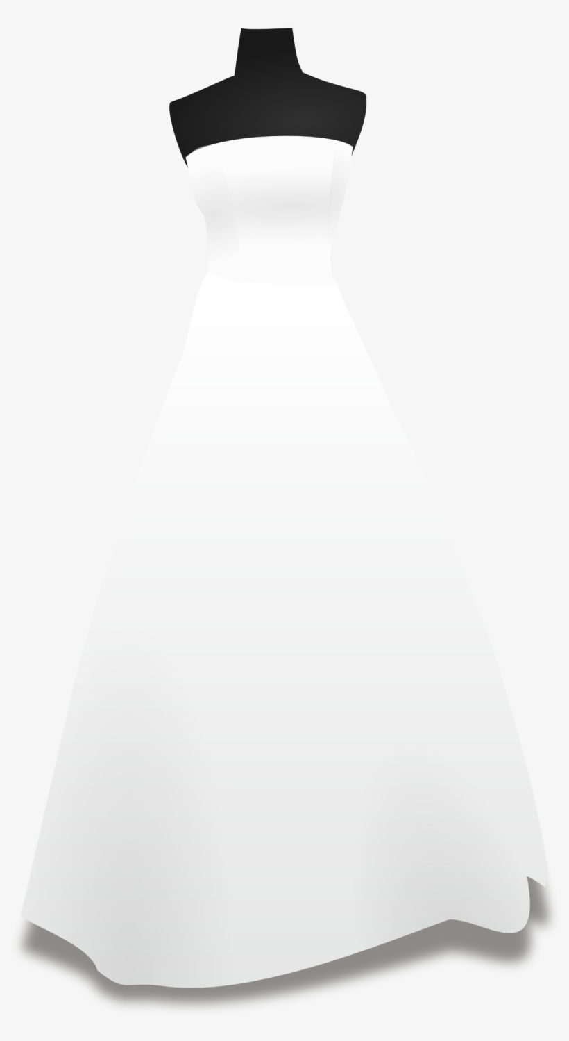 Wedding Dress Clipart Png, transparent png download