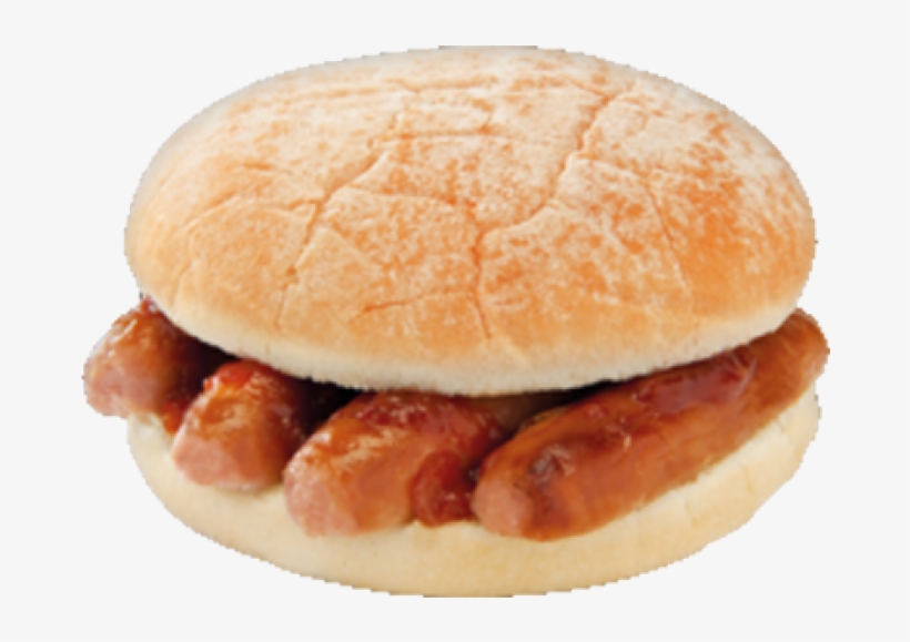 Sausage Sandwich Png File - Sausage In A Bap, transparent png download