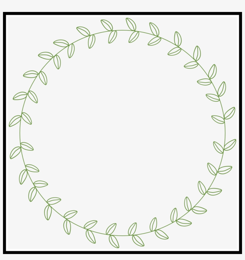 Amazing Leaf Border Inspiration For Sunflower Design - Border, transparent png download