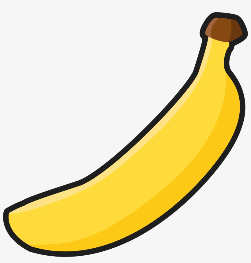 Banana Clipart Large Banana Clipart PNG Image Transparent PNG Free