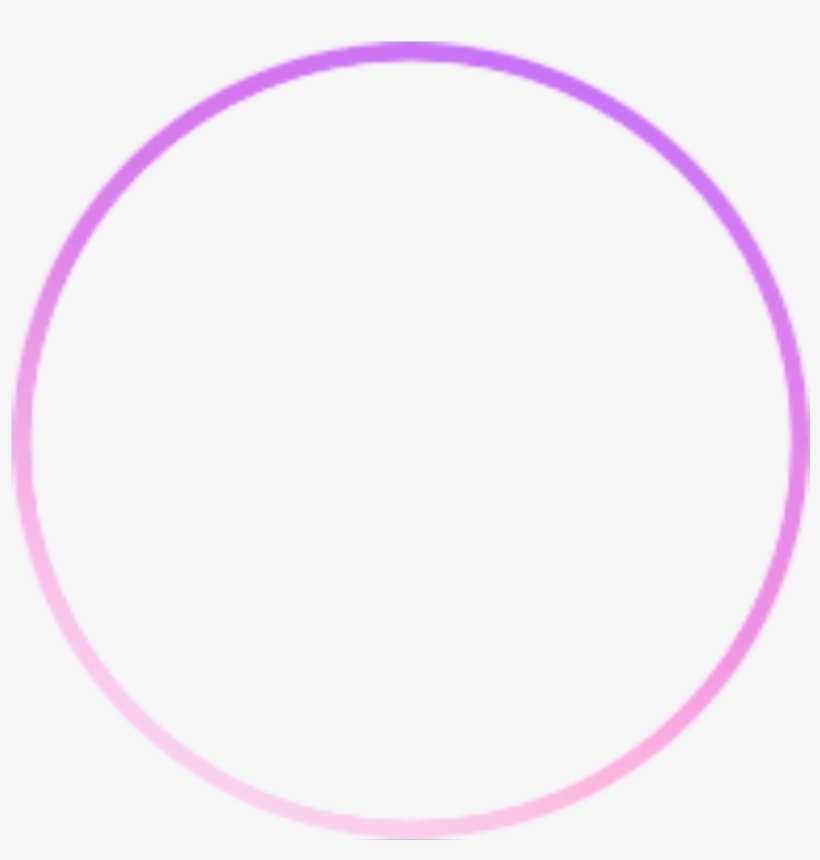 Circle Pink Purple Outline Random - Circle, transparent png download