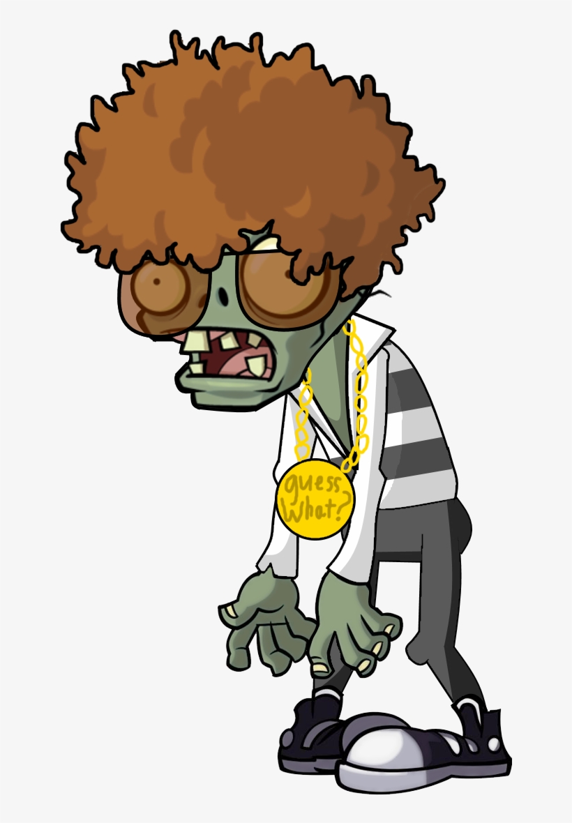 Afro Zombie Hd - Planta Vs Zombis Png, transparent png download