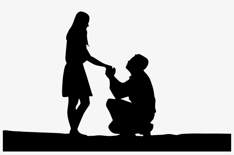 Big Image - Silhouette Mother With Stroller, transparent png download