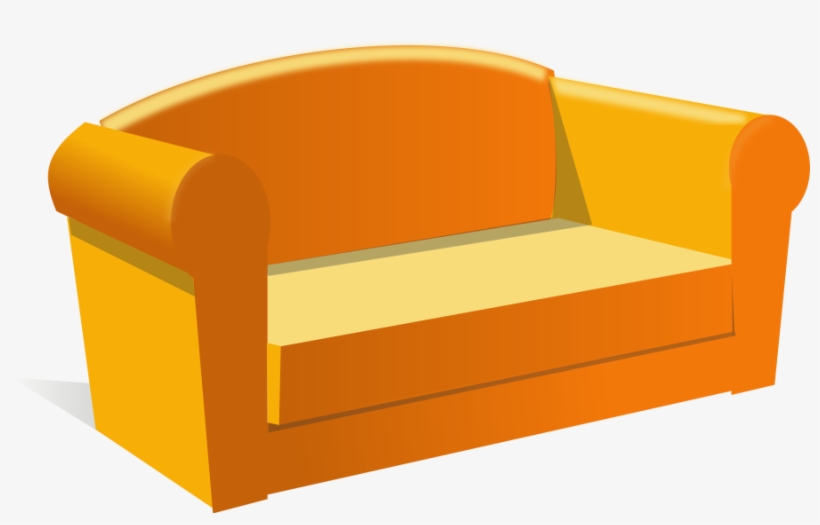 Free Icons Png - Couch Clipart, transparent png download