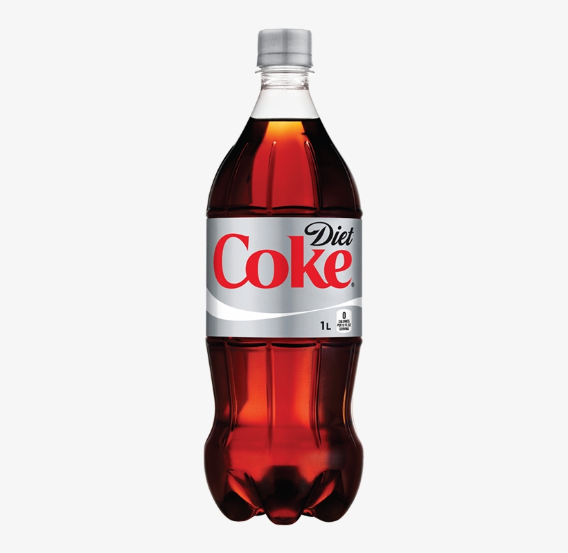 Pdp Diet Coke 1 Liter Bottle - Diet Coca Cola Bottle, transparent png download