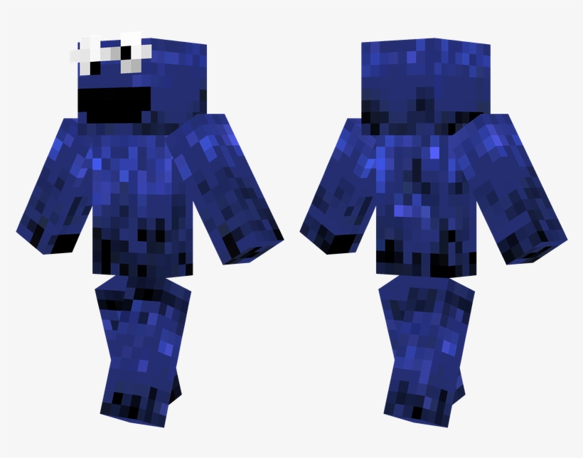 Cookie Monster - Minecraft Skin Tmnt Raph, transparent png download