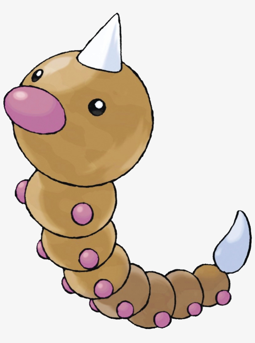 Its Favorite Kinds Of Leaves From Those It Dislikes - Pokemon Weedle, transparent png download