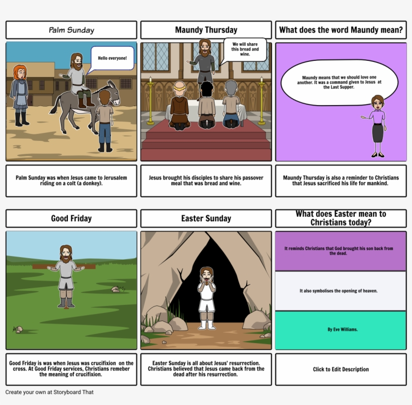 Easter - Storyboard, transparent png download