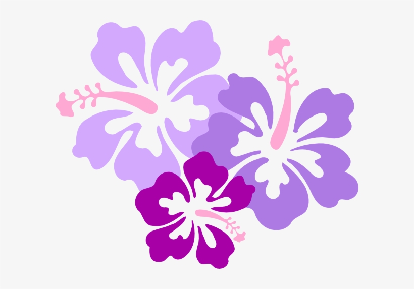 Trifecta Clip Art At Clker Com Vector - Hibiscus Clip Art, transparent png download