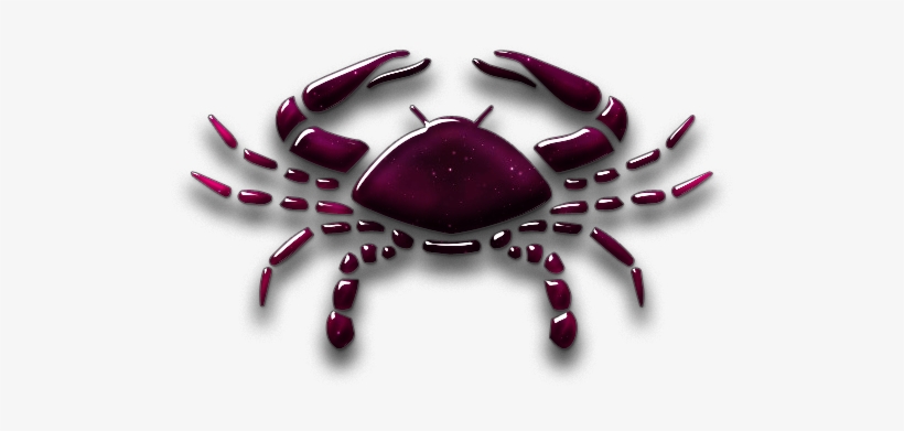Crab Zodiac Icon - Cancer The Crab Note Cards (pk Of 20), transparent png download