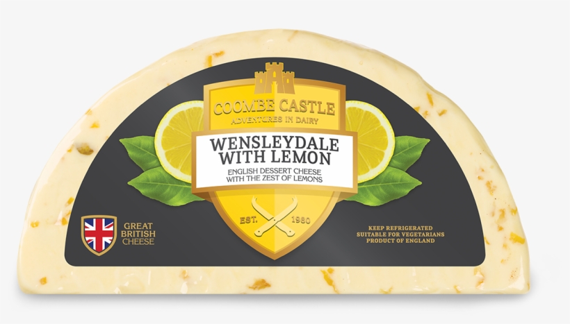 Usa Uk Coombe Castle International Sweet Blends Wensleydale - Wensleydale W Lemon, transparent png download