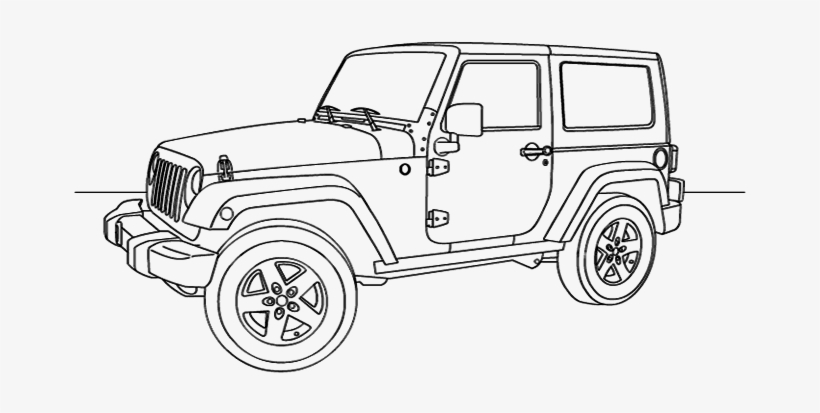 Wrangler Jeep - Jeep, transparent png download