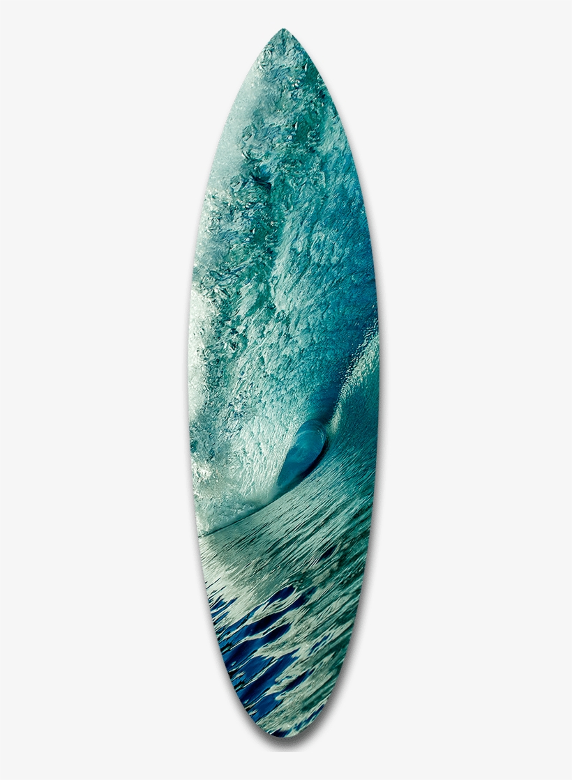 Big Blue Short Board - Surfing, transparent png download