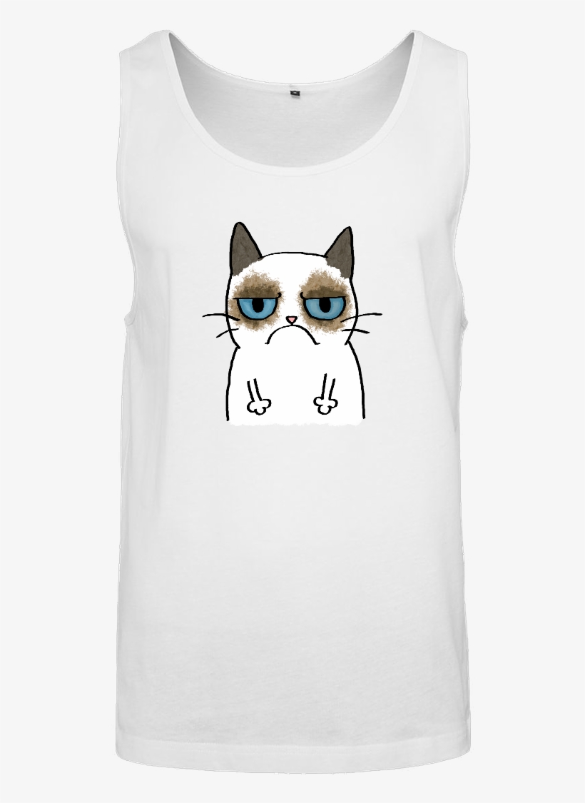 Le Lenny Face Tanktop Men White, transparent png download