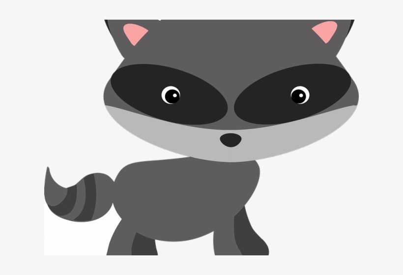 Raccoon Png Transparent Images - Woodland Shy Raccoon, transparent png download