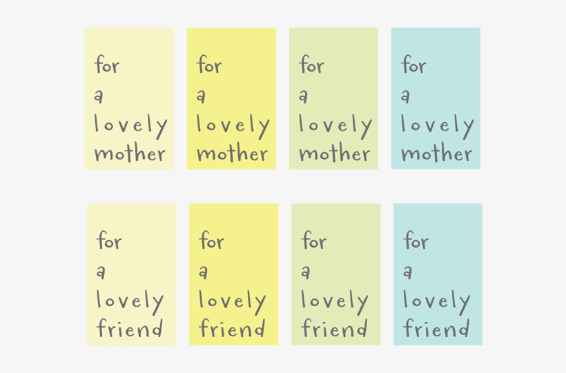 Sea Salt Hand Scrub Gift Tags - Number, transparent png download