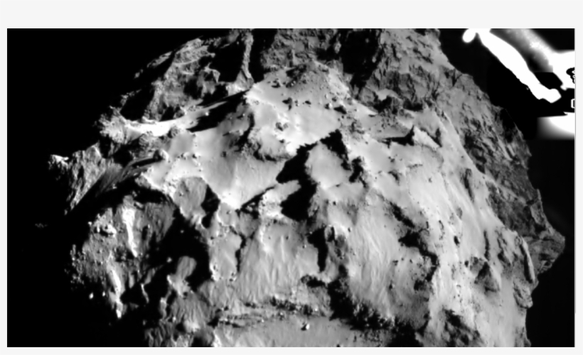 Comet As Seen From Probe& - Asteroid, transparent png download