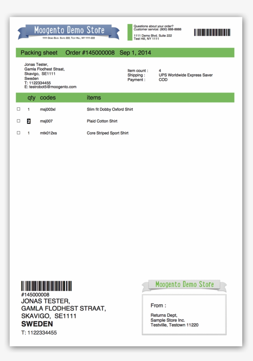 Customise Packing Sheets & Invoices - Invoice, transparent png download