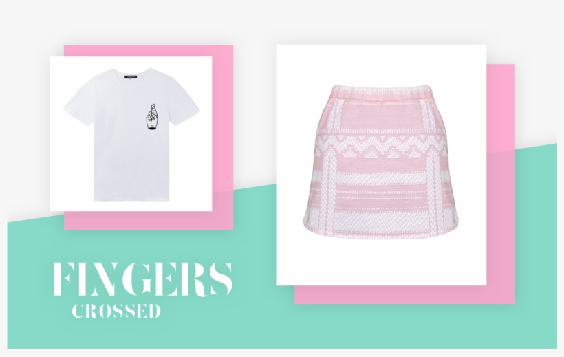 Fingers Crossed - Active Shirt, transparent png download